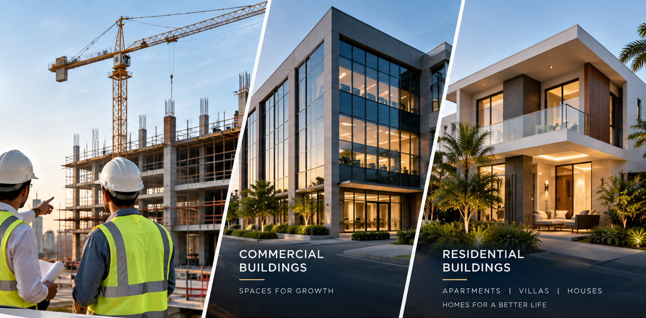 Commercial and Residential Building Construction